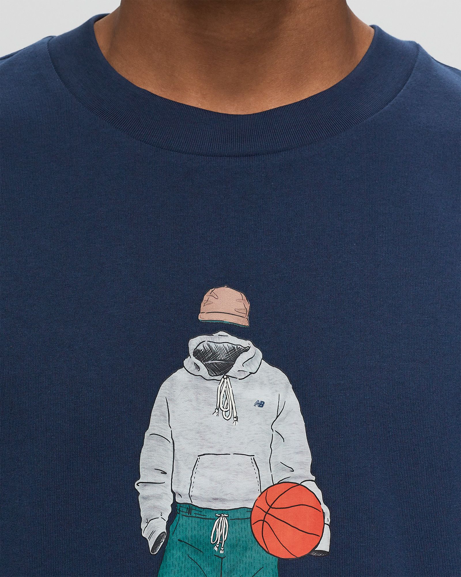 Athletics Basketball Style Relaxed Tee