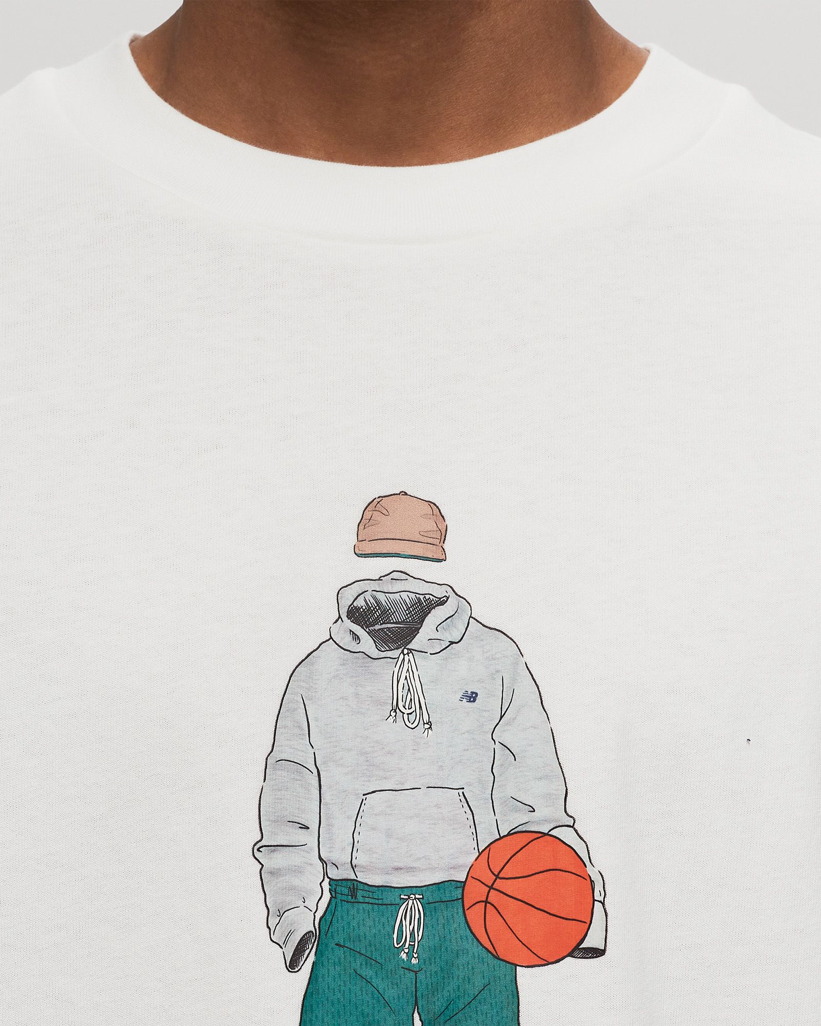 Athletics Basketball Style Relaxed Tee