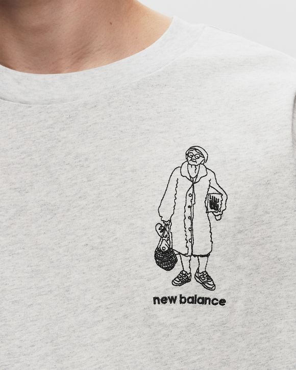 balance artist トレーナー　M New Balance Athletics Relaxed Tennis Cartoon T-Shirt