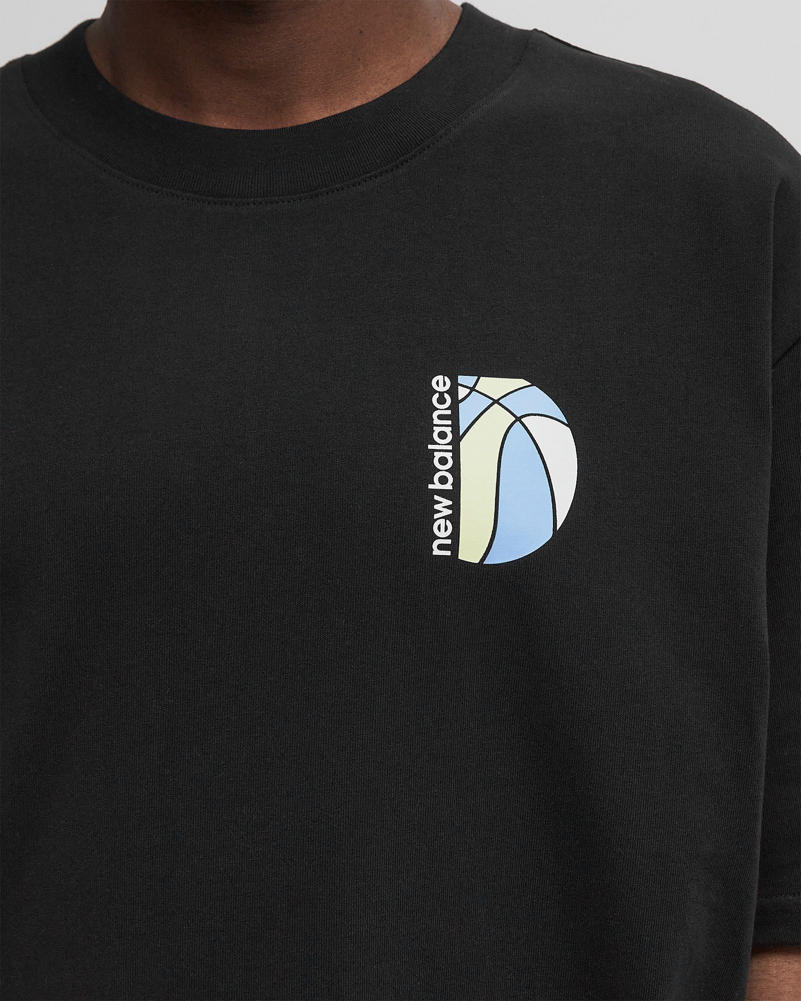 Hoops Mosaic Court Graphic Tee