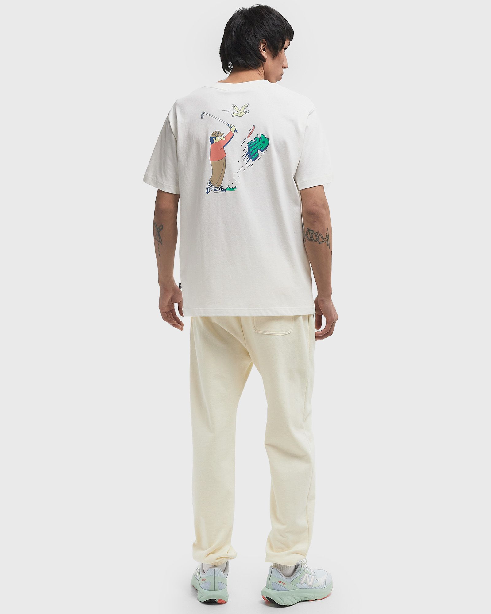 Athletics Golf Cartoon Tee