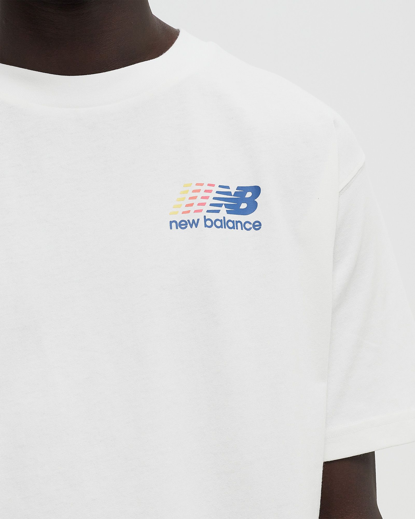 Athletics Multi Color Logo Tee