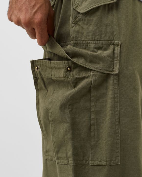 Barbour White Label Jack Ripstop Cargo Trouser Green - OLIVE