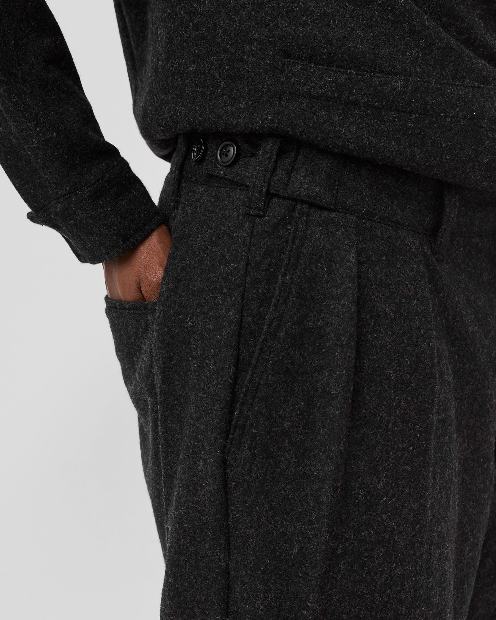 Barbour White Label Peter Wool Trousers