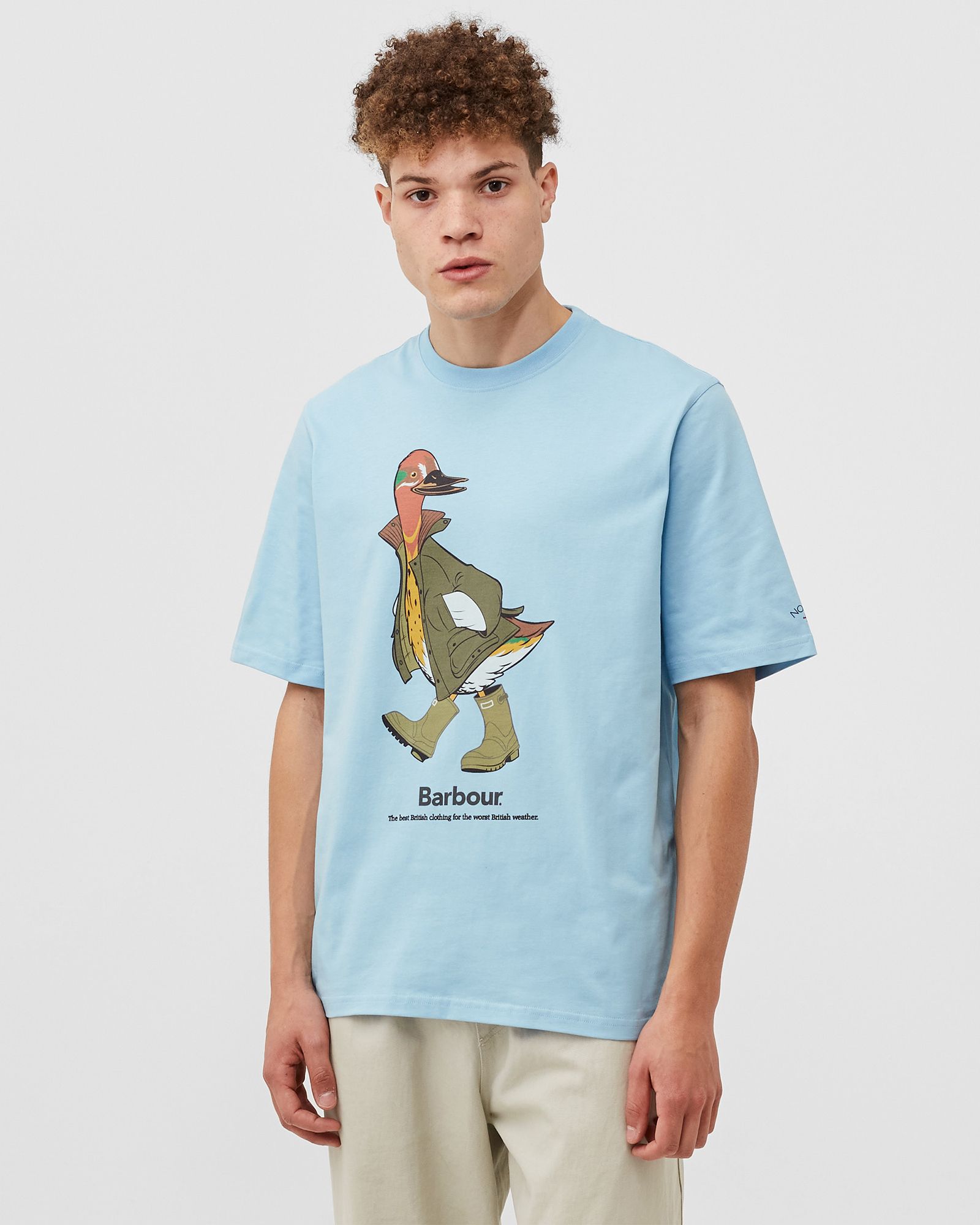 Barbour x NOAH Duck Tee