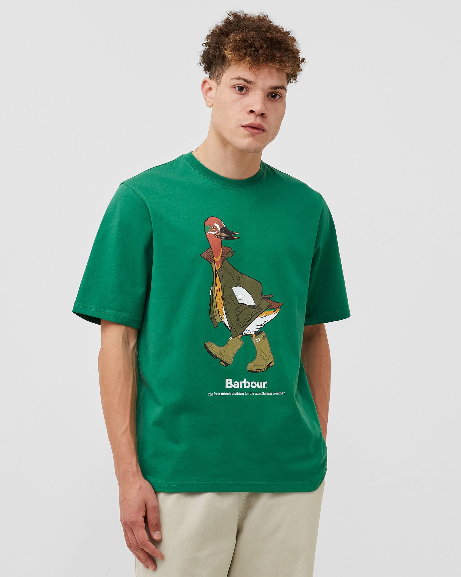Barbour x NOAH Duck Tee
