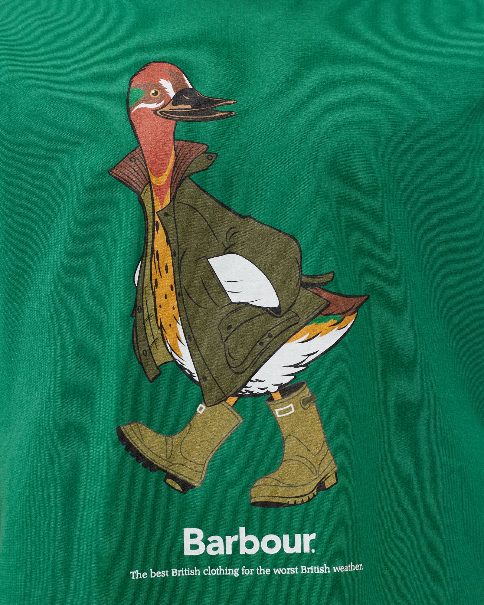 Barbour x NOAH Duck Tee