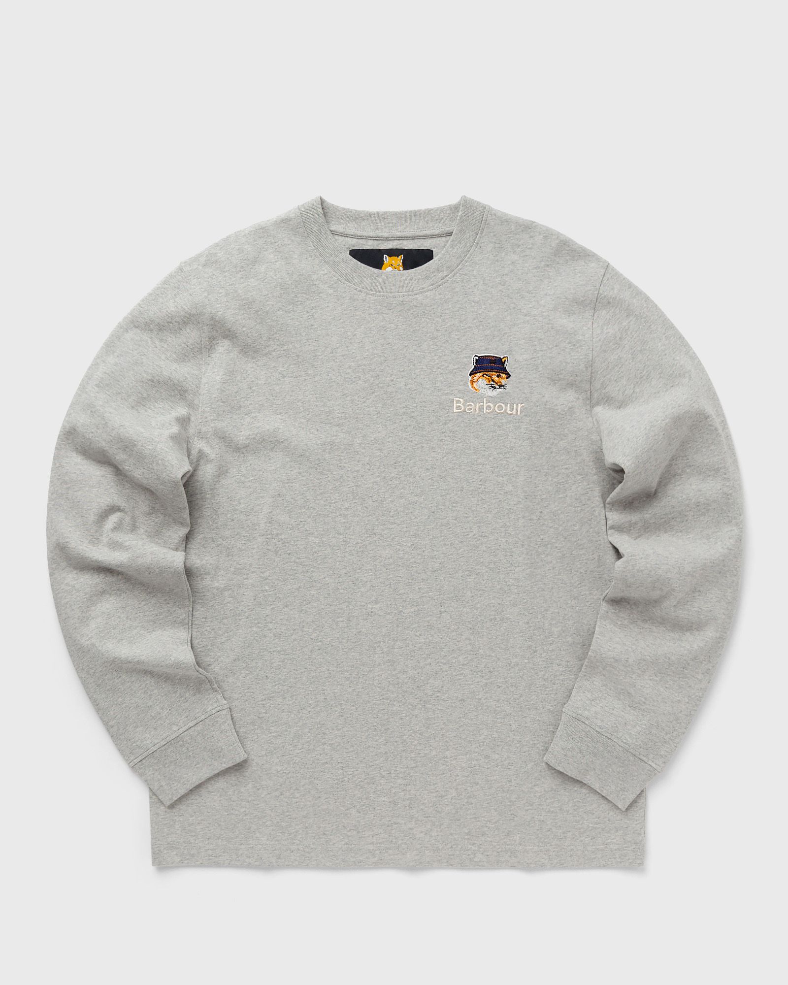 Barbour X Maison Kitsune Fox Head L/S Tee