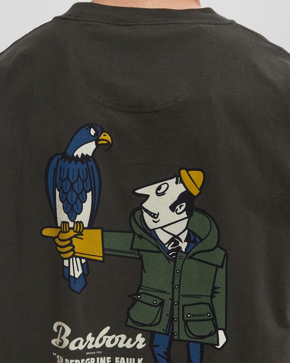 Barbour Newclyde Tee Black | BSTN Store