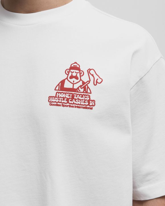 MONEY TALKS WHITE TEE