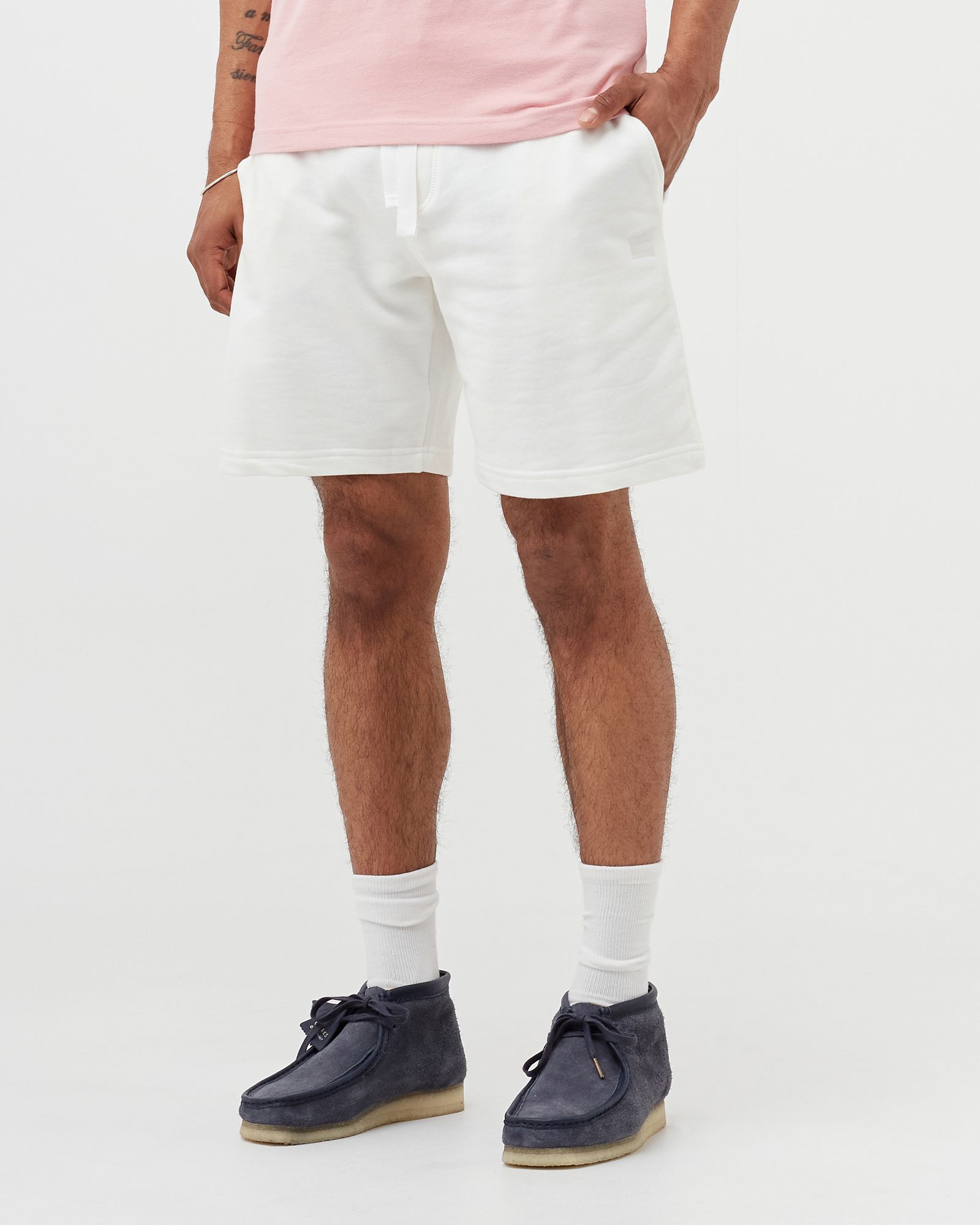 RECYCLED COTTON SWEATSHORT