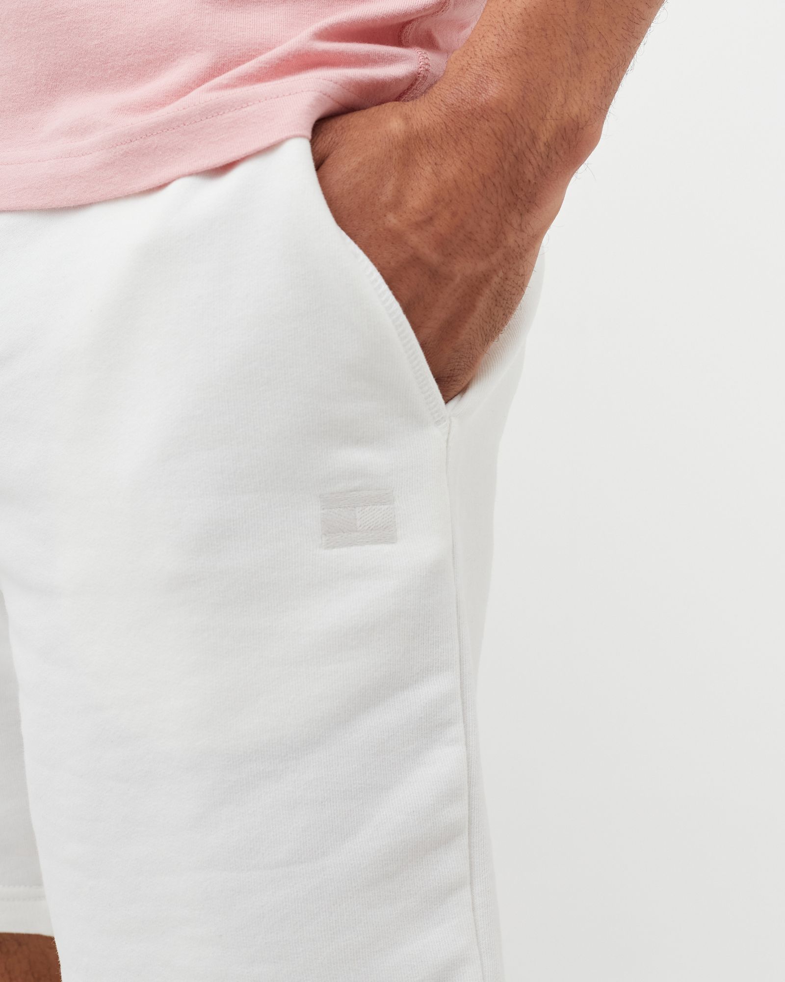 RECYCLED COTTON SWEATSHORT