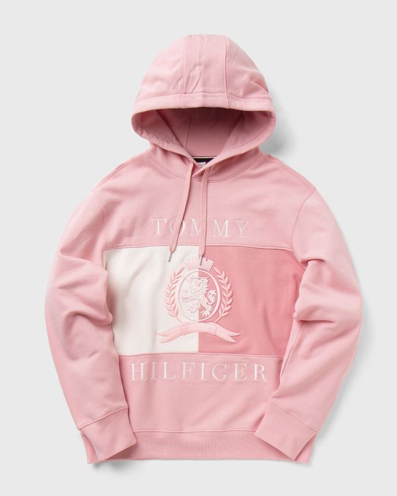 CREST | FLAG HOODIE Store Pink Tommy Hilfiger & HCM BSTN \'COLLECTION\'