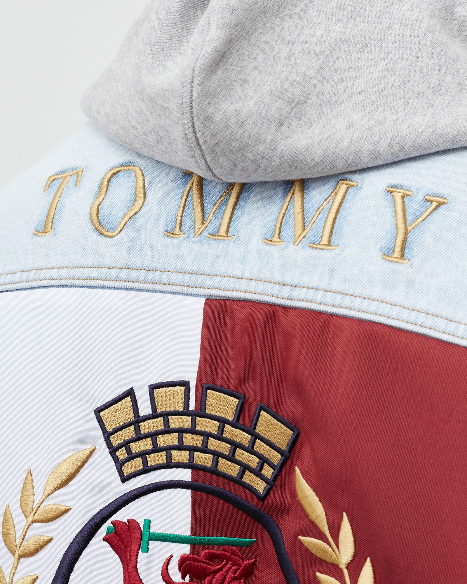 HCM FLAG & CREST DENIM 'COLLECTION' JACKET