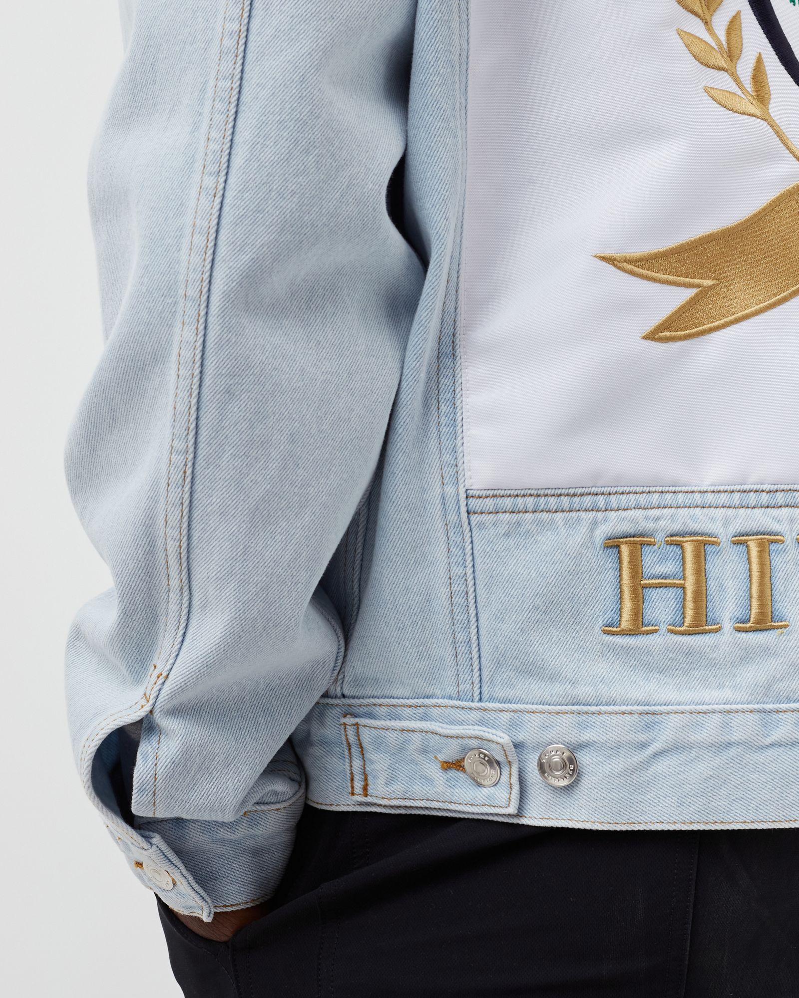 HCM FLAG & CREST DENIM 'COLLECTION' JACKET