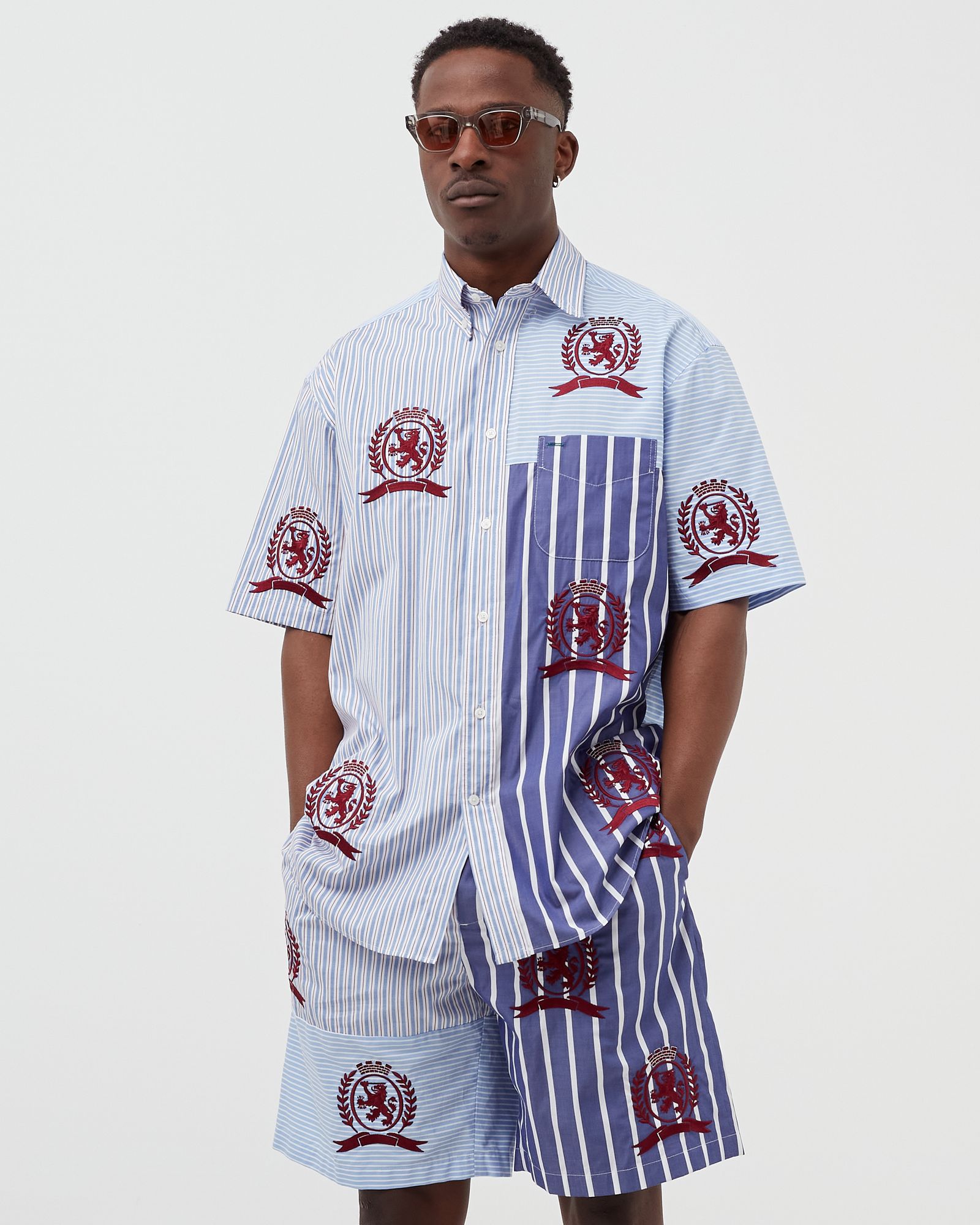 CREST EMBROIDERY 'COLLECTION' SHIRT