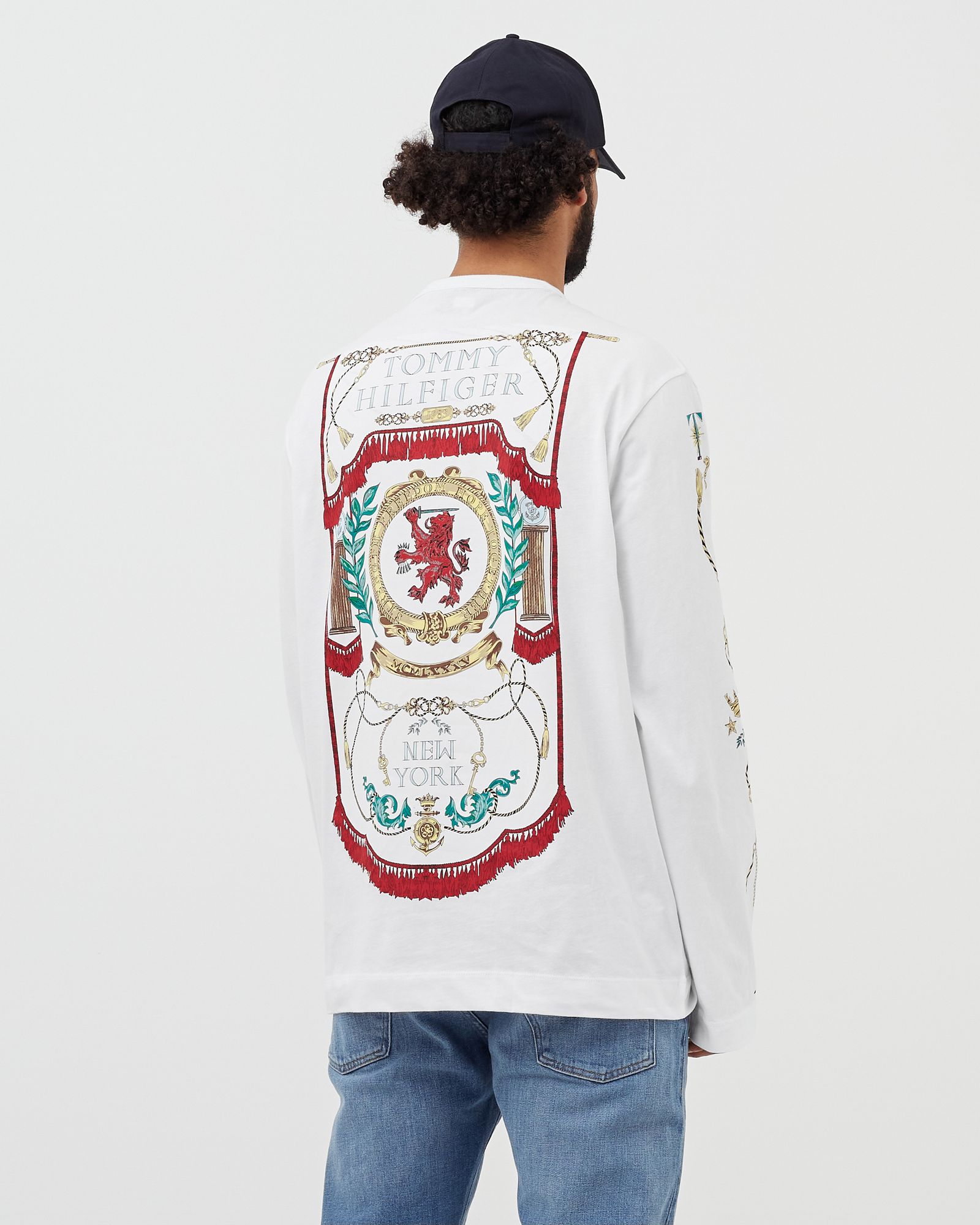 FOULARD PRINT 'COLLECTION' LONGSLEEVE