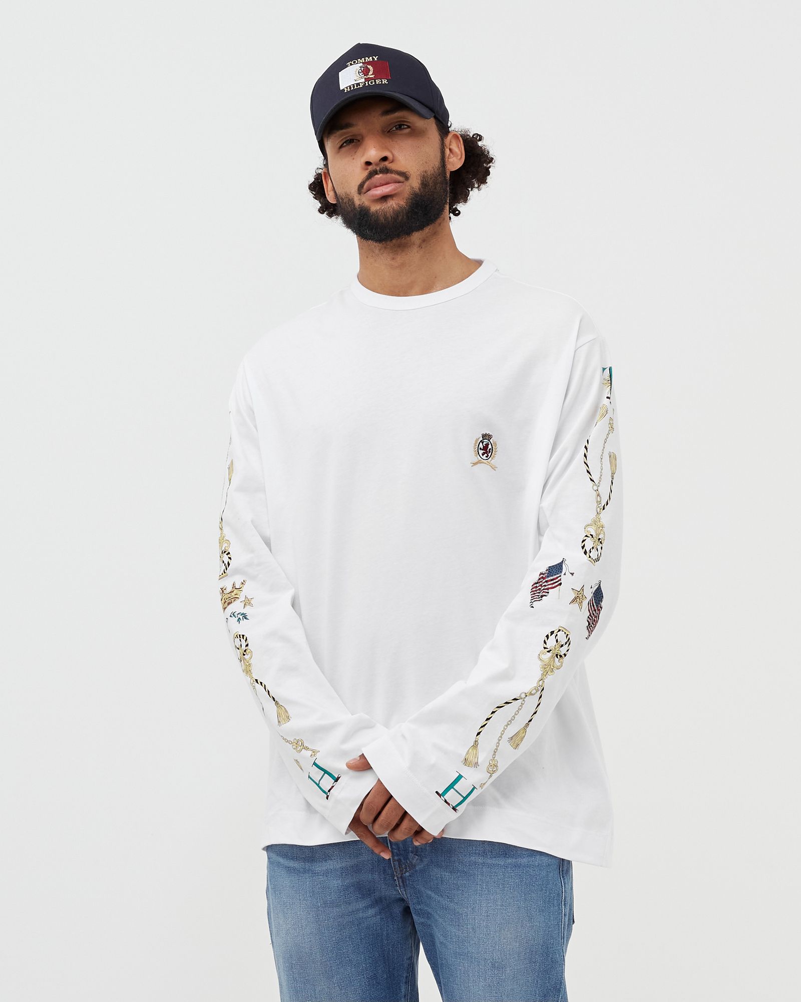 FOULARD PRINT 'COLLECTION' LONGSLEEVE