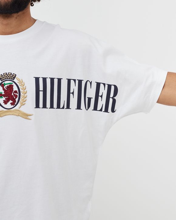 Tommy Hilfiger HCM TOMMY CREST HILFIGER 'COLLECTION' TEE White - Optic White