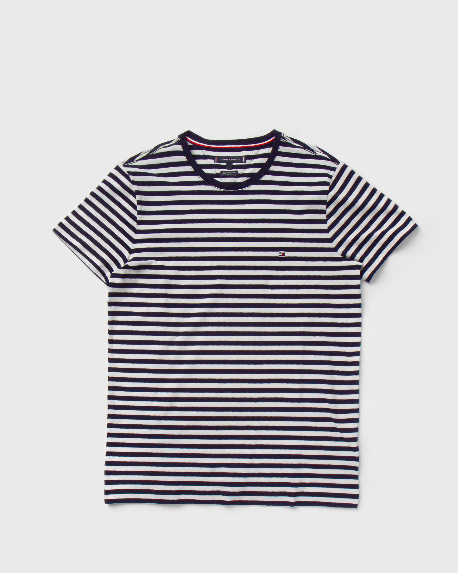 ORGANIC COTTON STRIPE SLIM FIT TEE