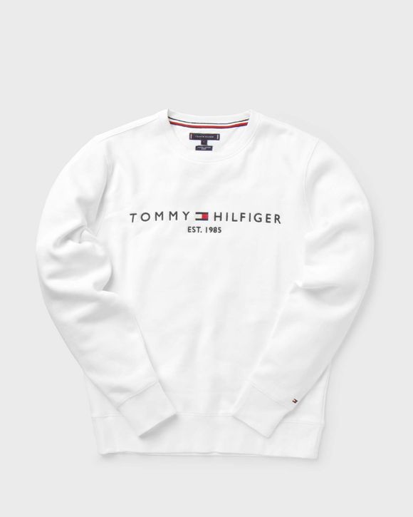 hat einen supergünstigen Ausverkauf! Tommy Hilfiger TOMMY LOGO White BSTN SWEATSHIRT Store 