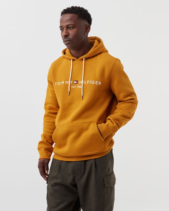 Tommy Hilfiger TOMMY LOGO HOODIE Yellow