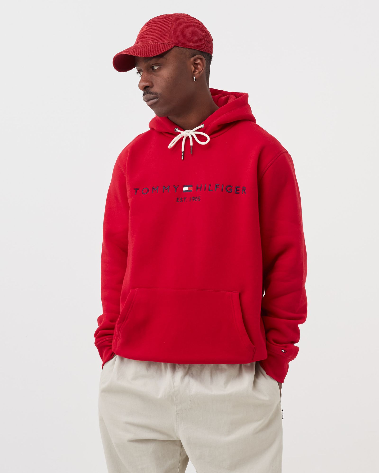 TOMMY LOGO HOODIE