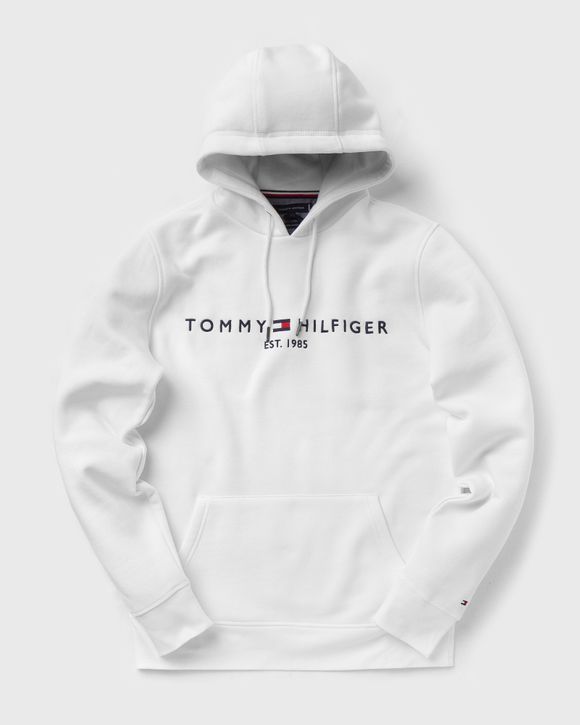 Tommy Hilfiger ESSENTIAL ORGANIC COTTON TERRY HOODIE White