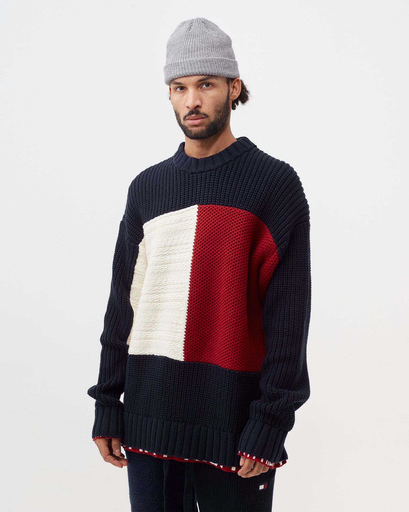 FLAG ICON CREWNECK SWEATER