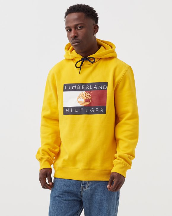Tommy Hilfiger Tommy Hilfiger x Timberland FLAG HOODIE Yellow | BSTN Store