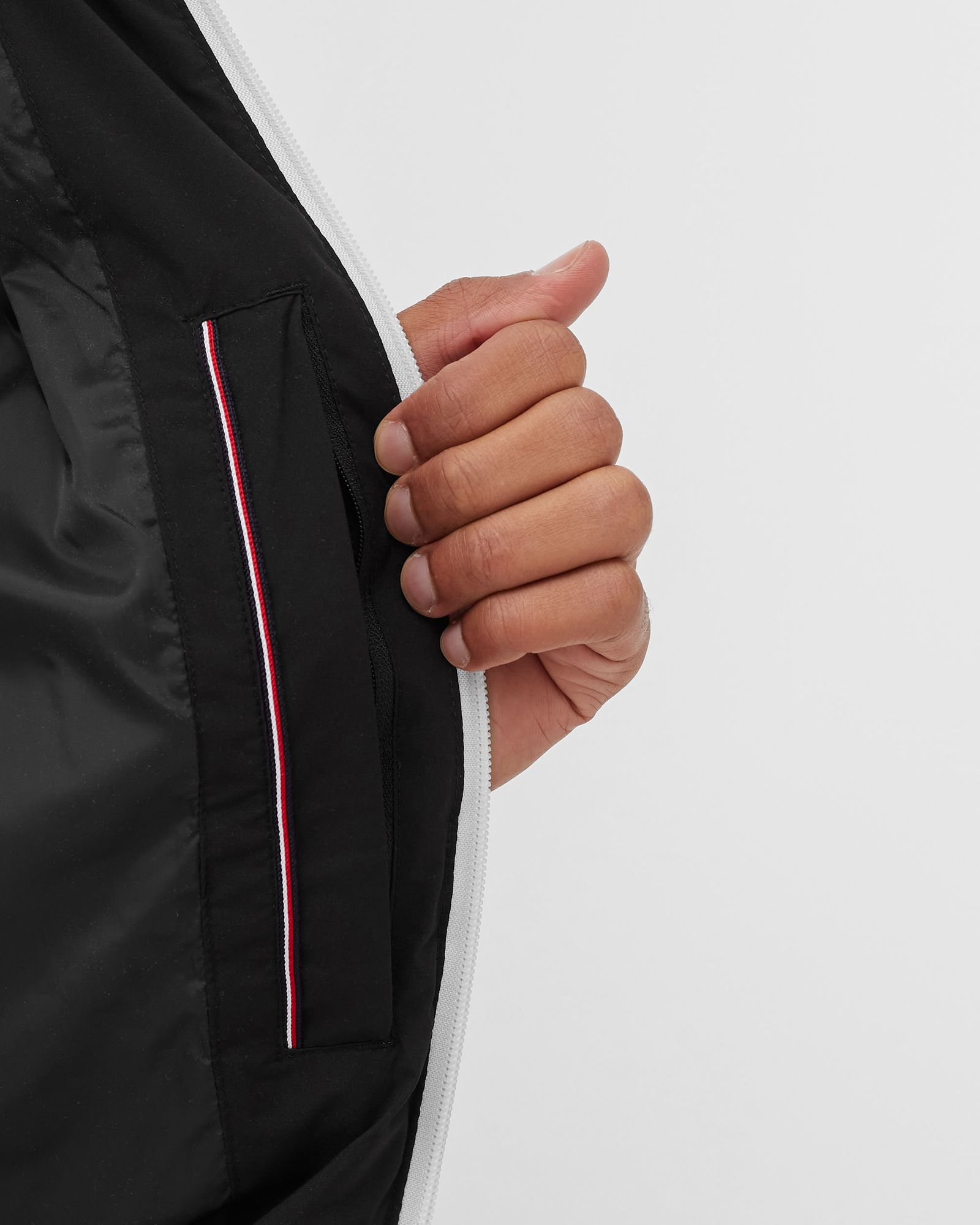 MIX MEDIA HOODED JACKET