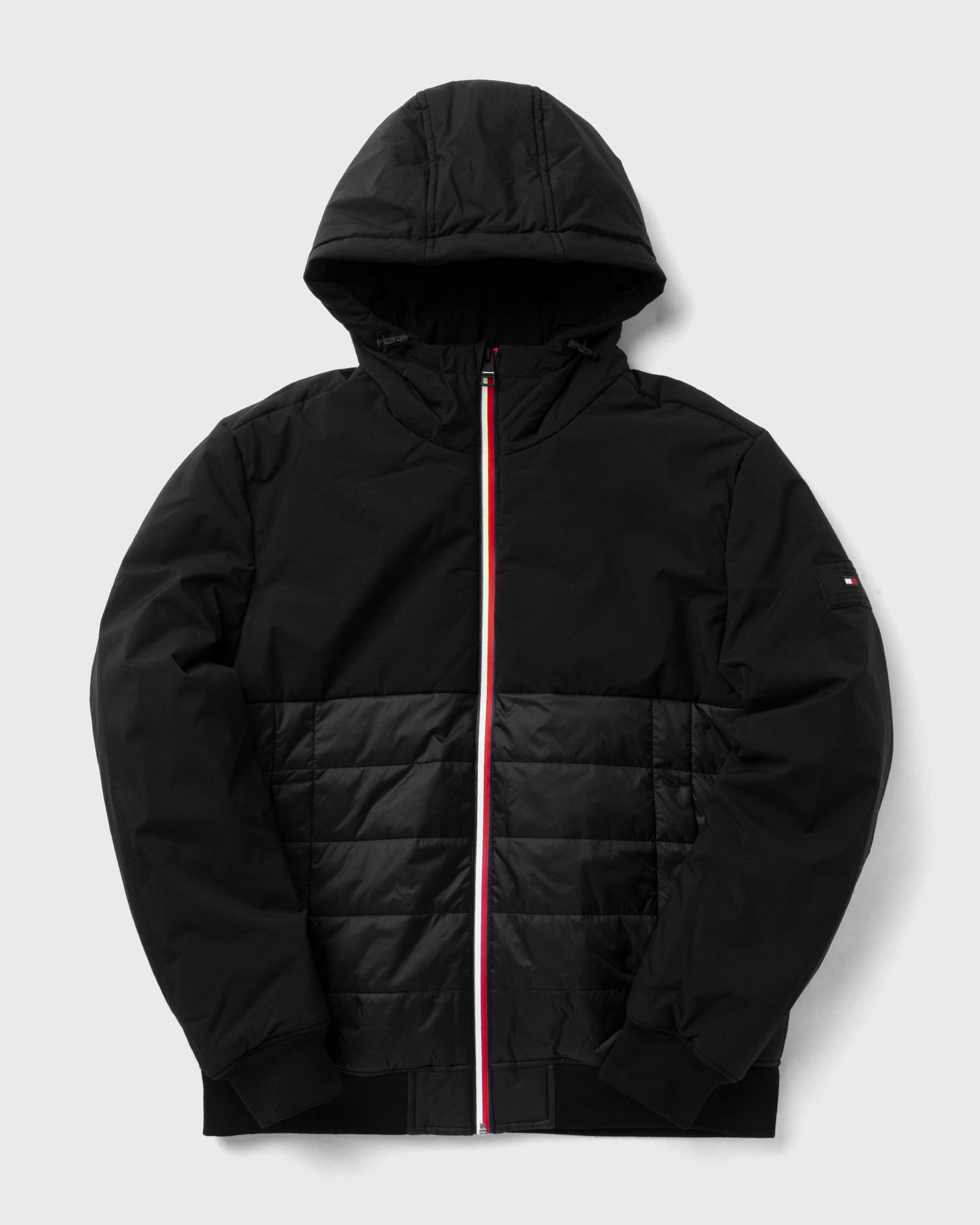 MIX MEDIA HOODED JACKET