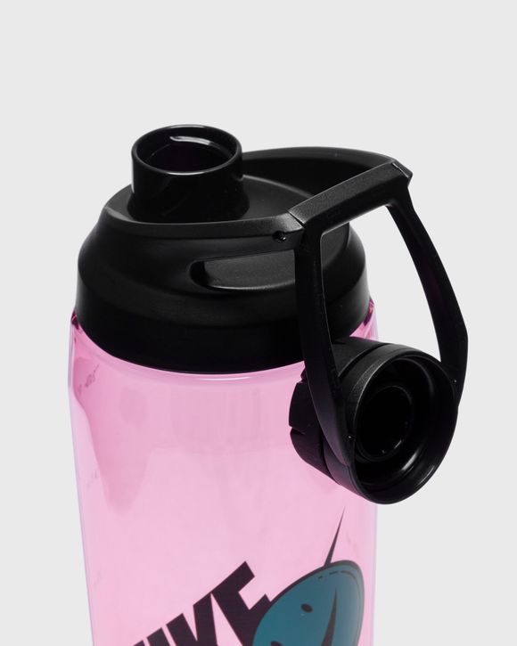 Nike T1 Hydro Flow 24oz Water Bottle - Vivid Pink/Black Sports