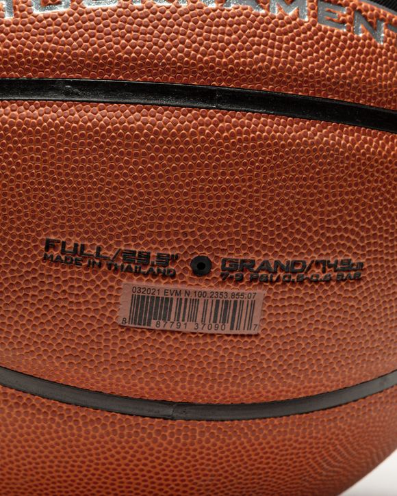 Balón de básquetbol Nike Elite Tournament (tamaño 6 y 7).