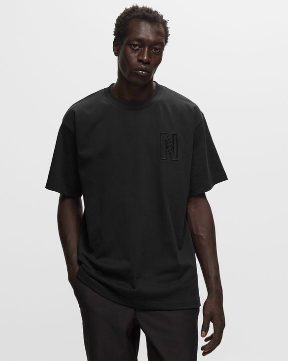 Simon Loose Organic Heavy Jersey N Logo T-Shirt