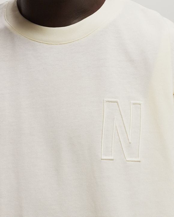 Simon Loose Organic Heavy Jersey N Logo T-Shirt