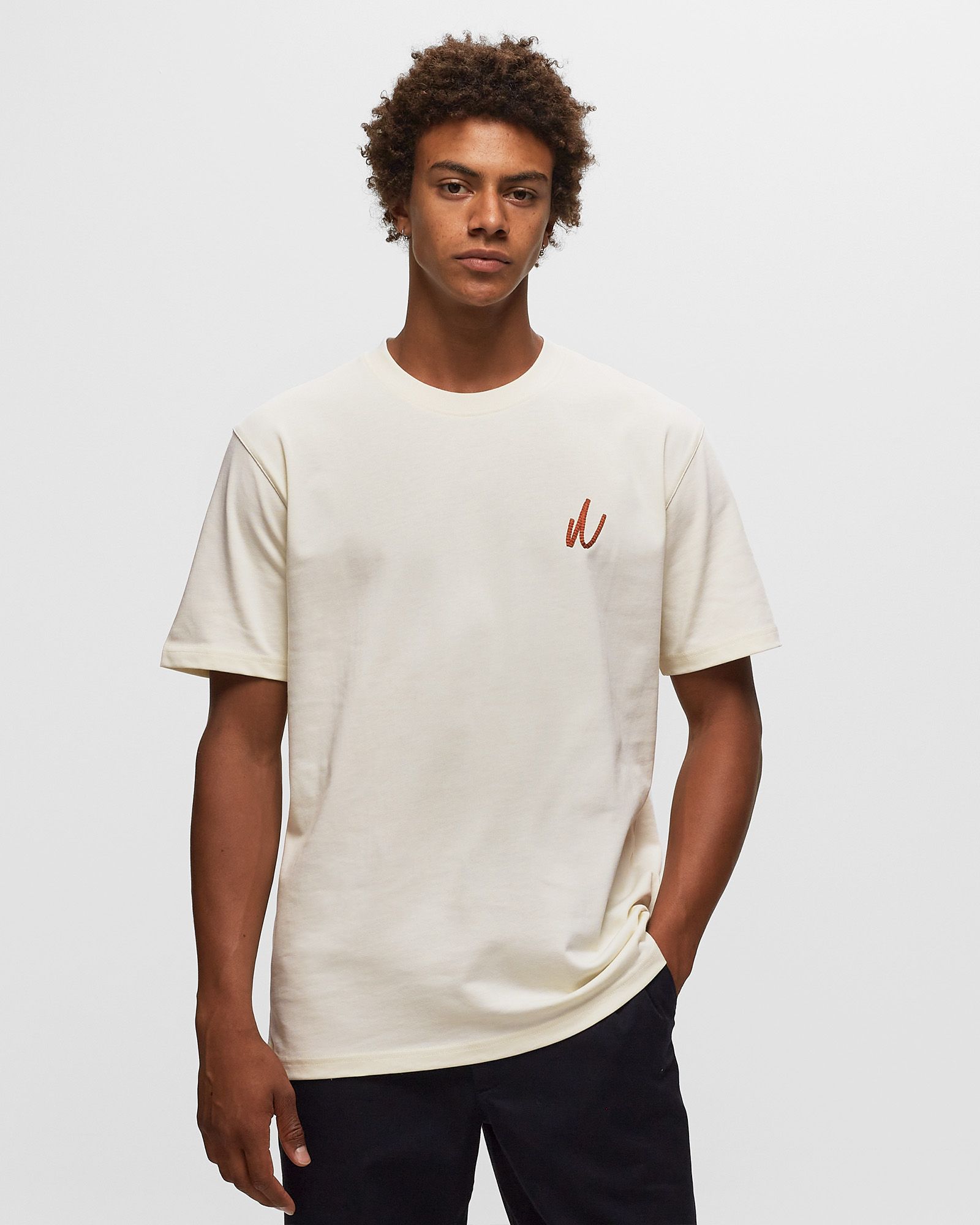 Johannes Organic Chain Stitch Logo T-shirt