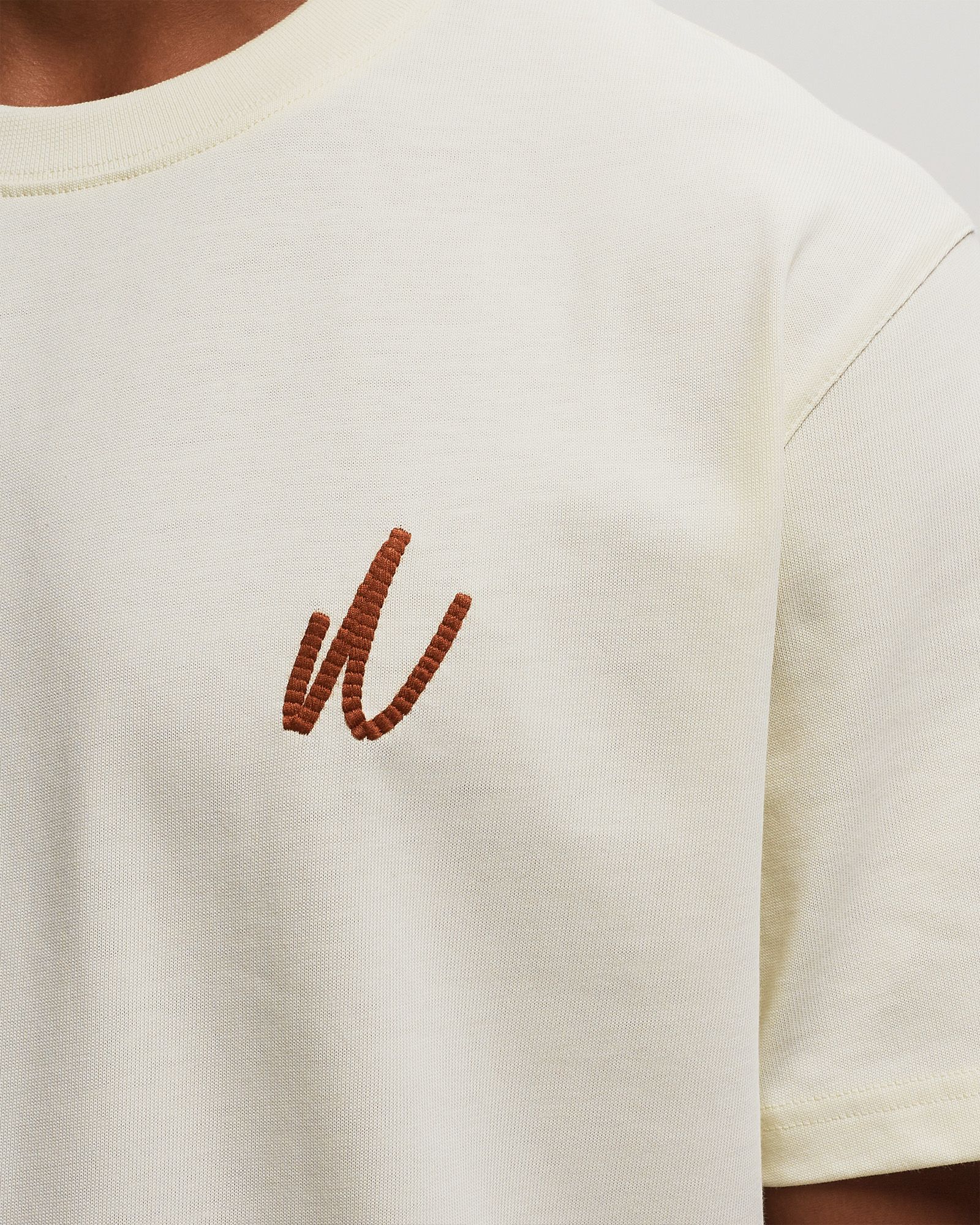 Johannes Organic Chain Stitch Logo T-shirt