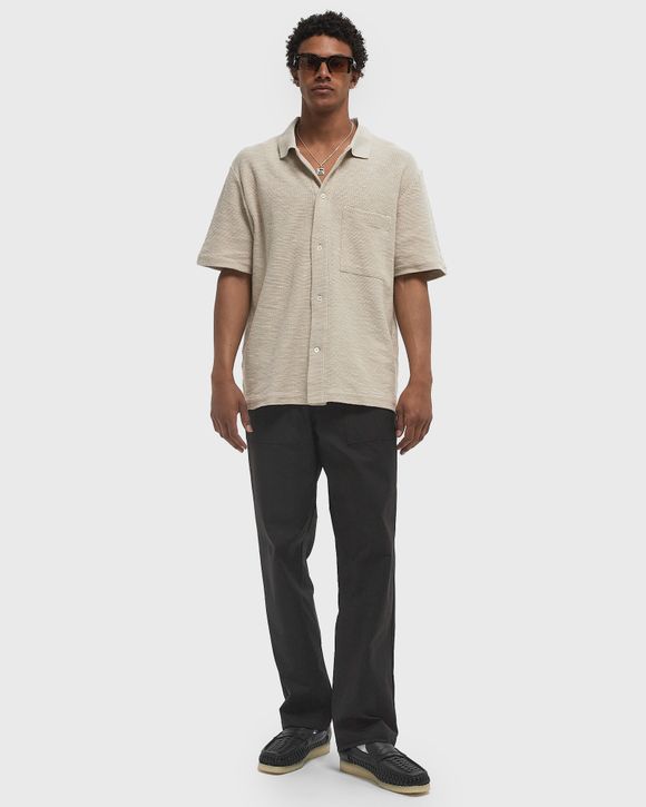 GUSTAV CROCHET JERSEY SHIRT