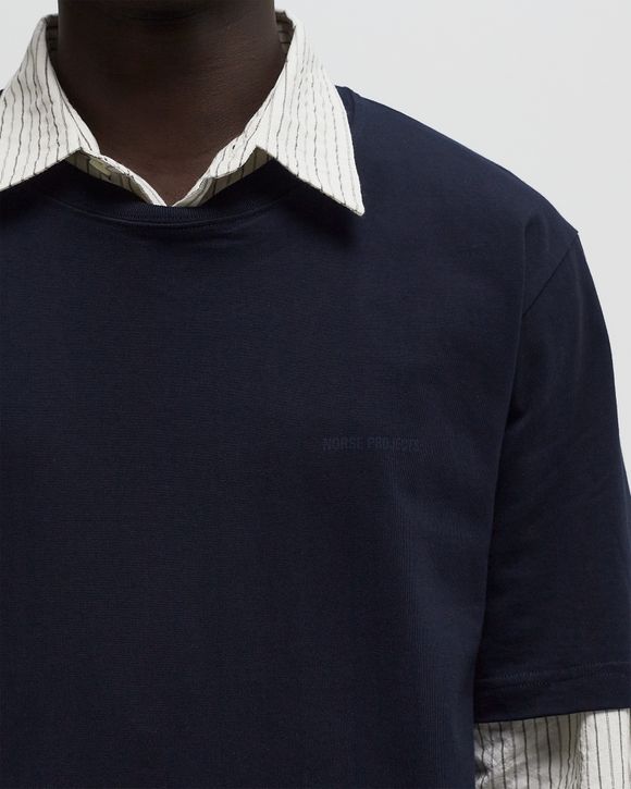 JOHANNES ORGANIC NORSE LOGO PRINT TEE