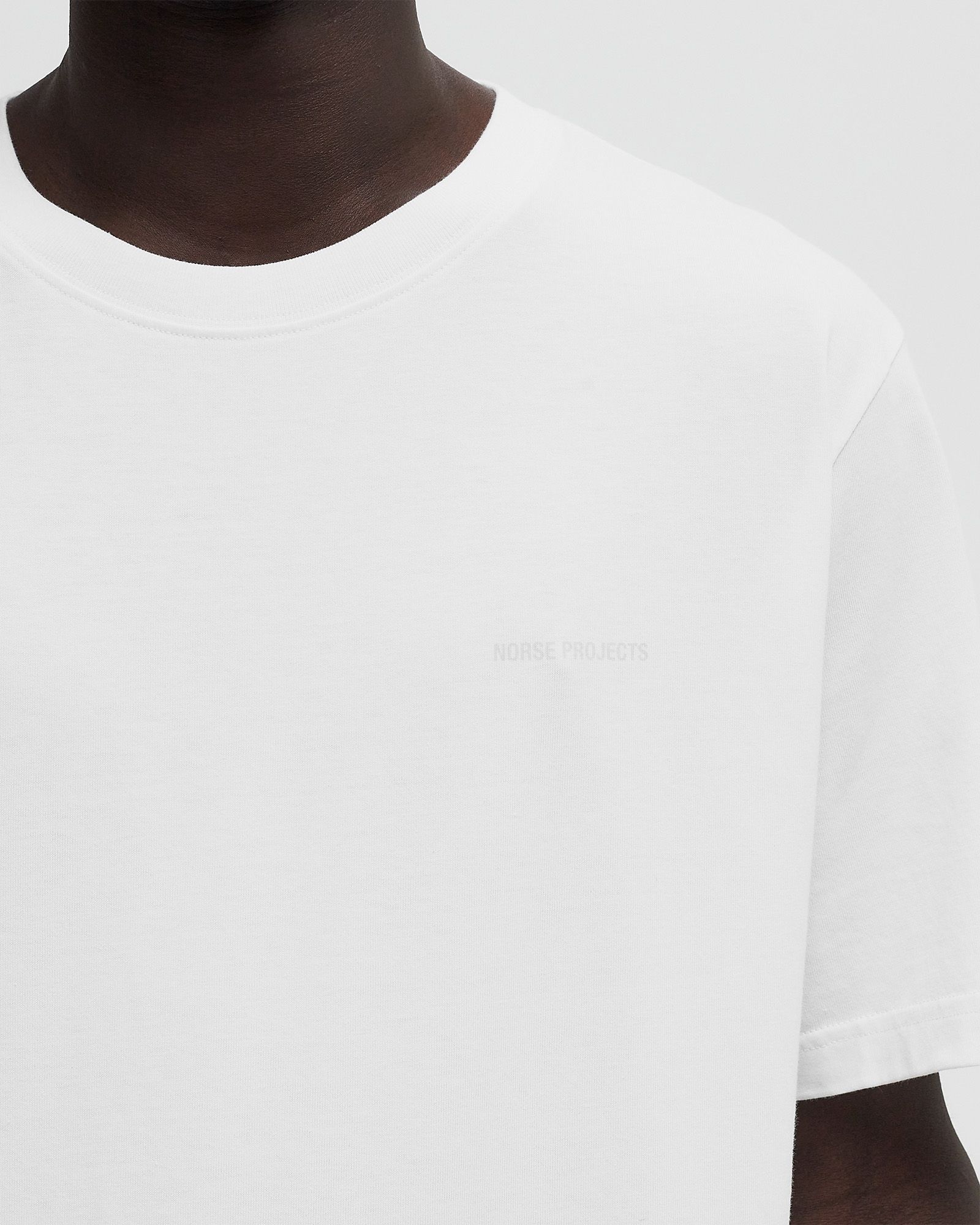 JOHANNES ORGANIC NORSE LOGO PRINT TEE