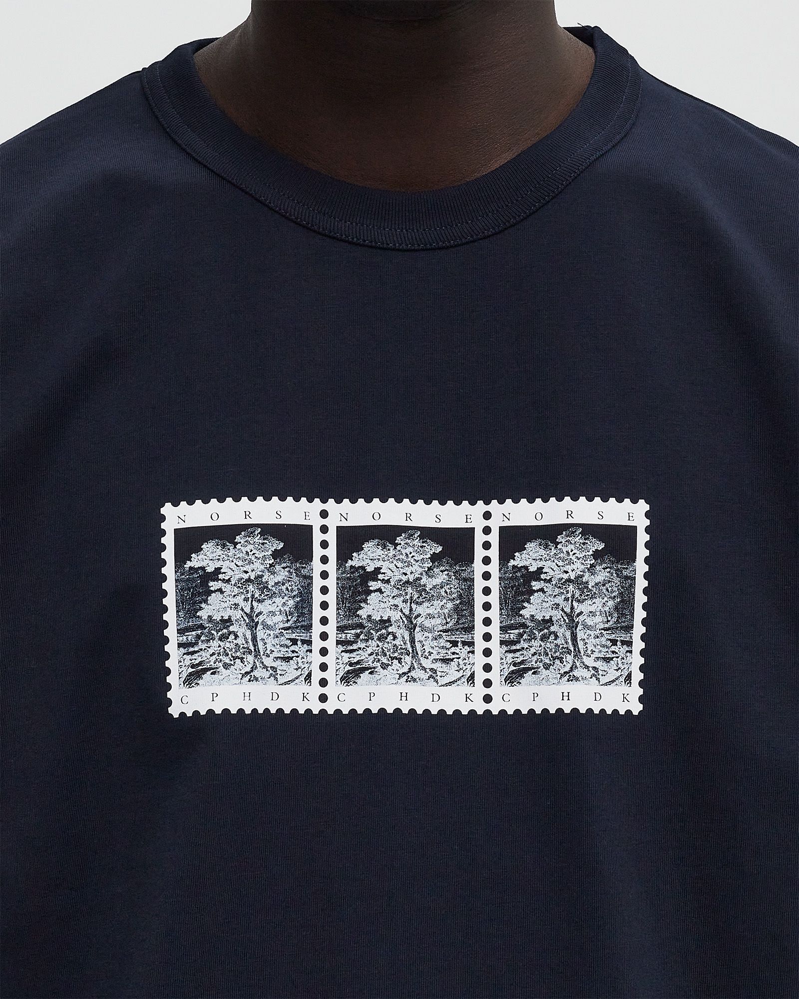 HOLGER POST STAMP PRINT TEE