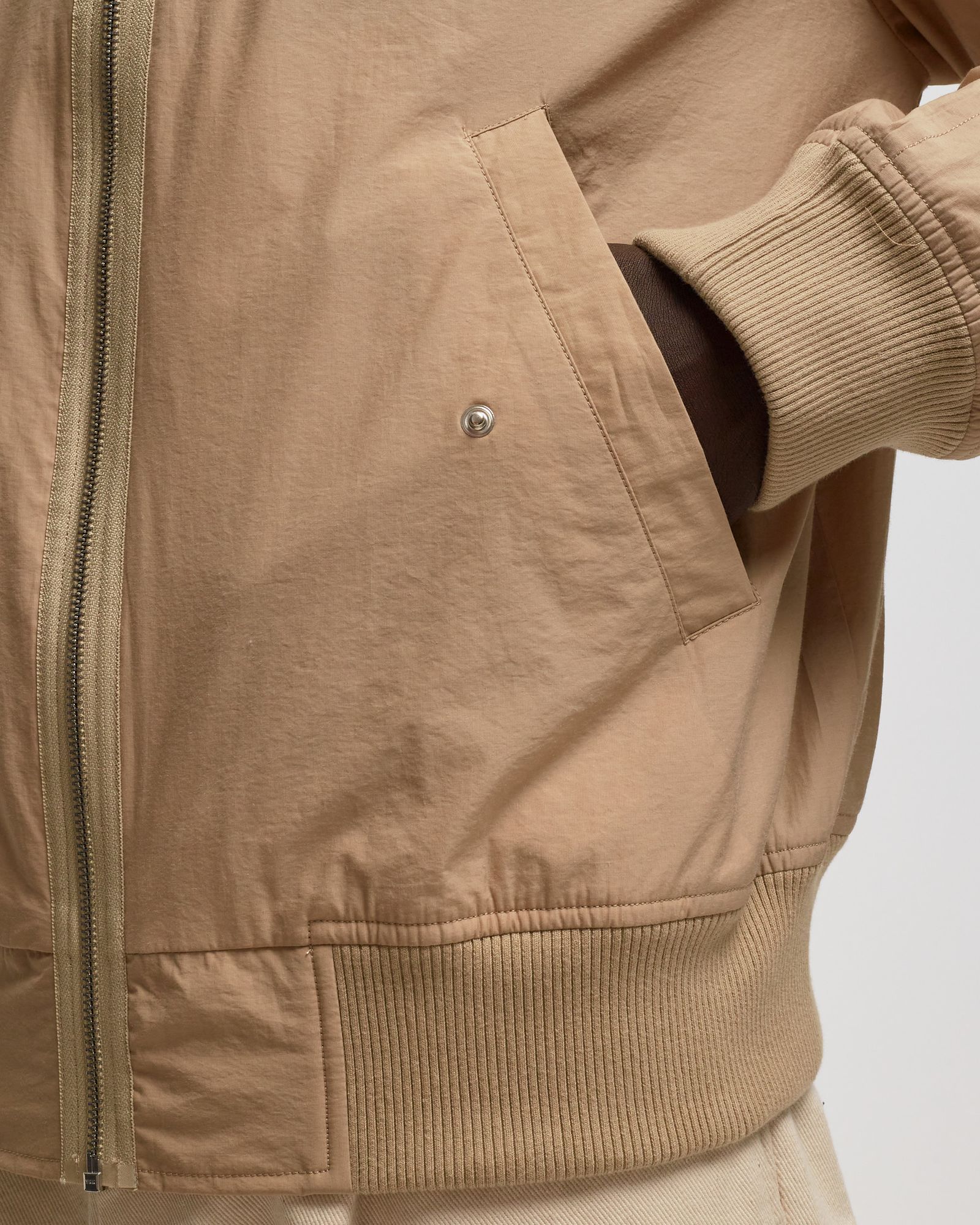 HELMUT LANG 本人気　ベージュジャケット M HELMUT LANG(ヘルムートラング) 本人期フーデッドジャケット