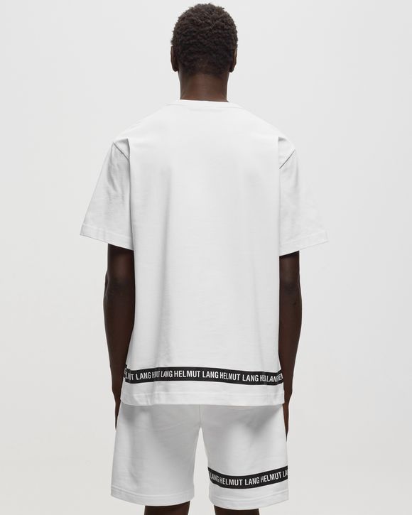 Helmut Lang STRIPE TEE White - WHITE