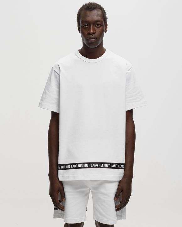 Helmut Lang STRIPE TEE White - WHITE