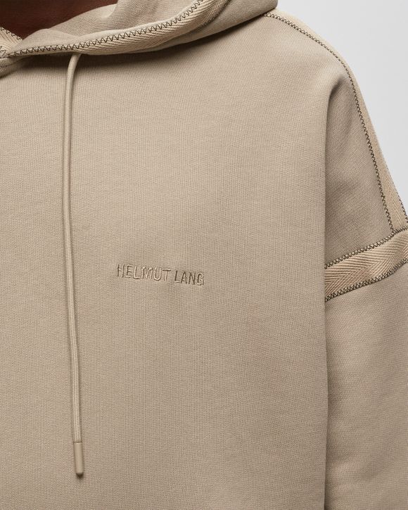 Helmut Lang TAPE HOODIE.LOOSE FR Brown EUCALYPTUS