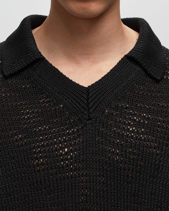 Helmut Lang ZACH V NECK.BEMUSED Black - BLACK