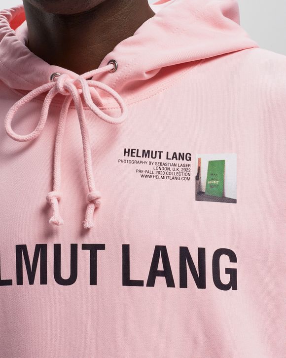Helmut Lang PHOTO HOODIE 4.PHOTO Pink - CAMEOPINK