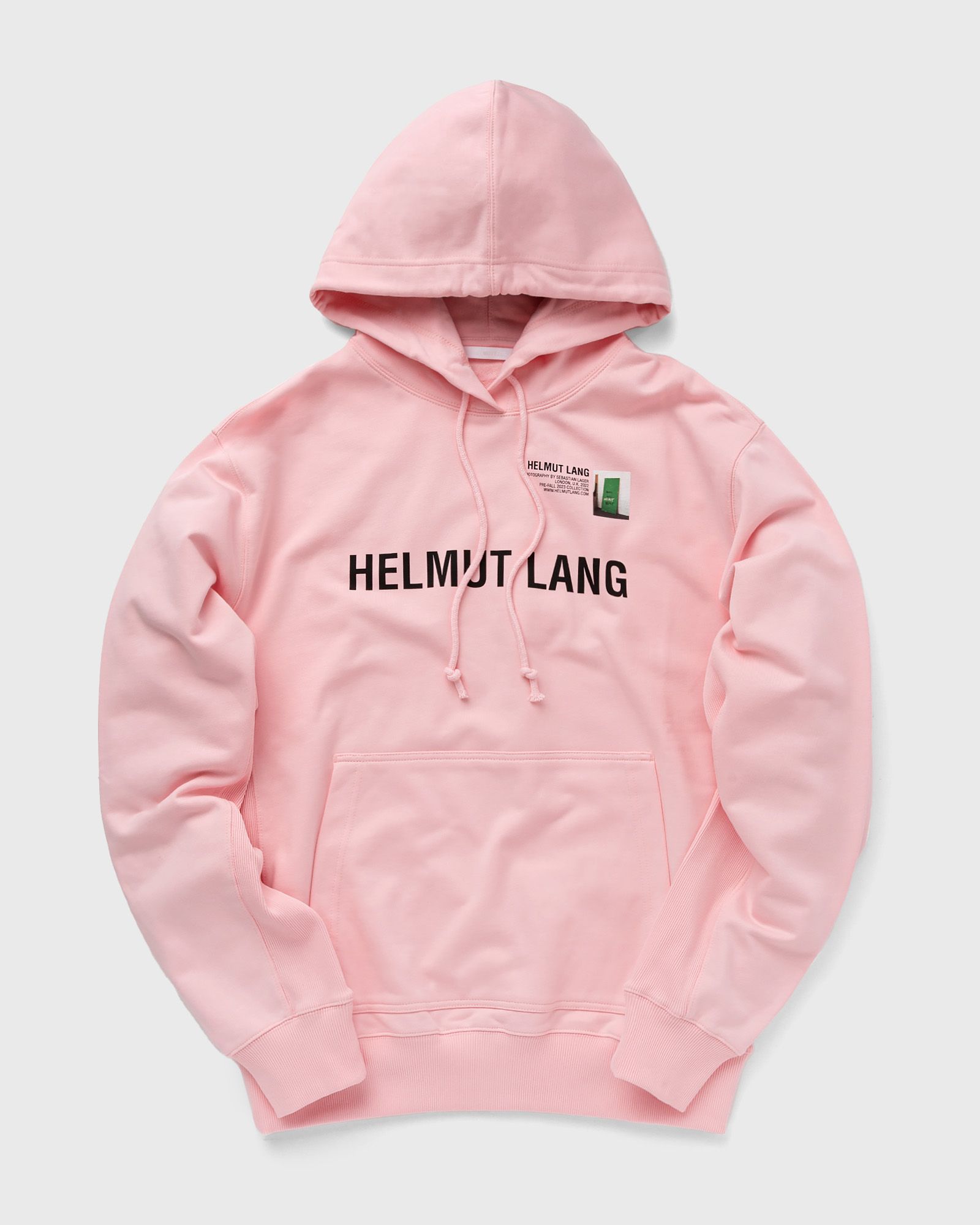 Helmut Lang - photo hoodie 4.photo men hoodies pink in größe:m
