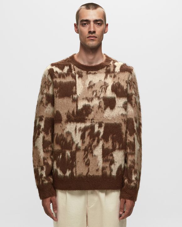 Helmut Lang Jacquard Crewneck Sweater